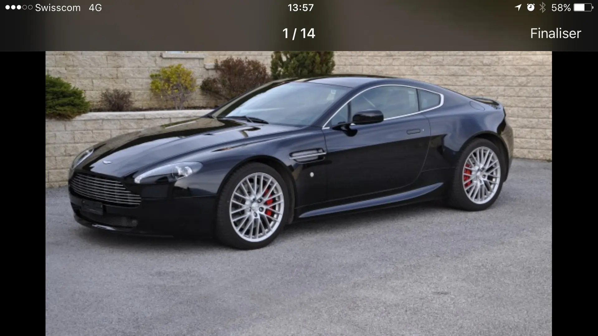 Aston Martin V8 Vantage 2008 occasion Porrentruy — 2