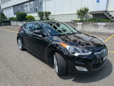 Hyundai Veloster 1.6 GDi — Coupé sportif compact, toit panoramique, caméra de recul — Außenansicht