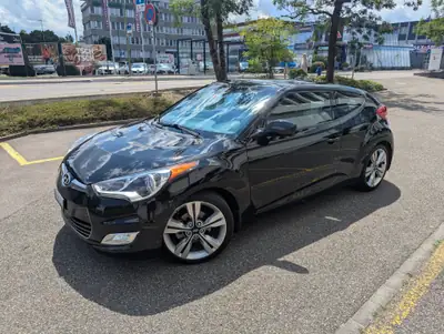 Hyundai Veloster 1.6 GDi — Coupé sportif compact, toit panoramique, caméra de recul — Seitenansicht