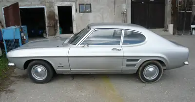Ford Capri 1600 XL 1969 — Chef-d'œuvre coupé rétro, moteur essence fiable — vista posteriore