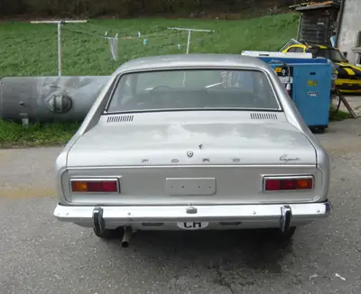 Ford Capri 1600 XL 1969 — Chef-d'œuvre coupé rétro, moteur essence fiable — interni