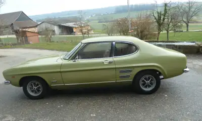 Ford Capri 1600 XL 1969 — Chef-d'œuvre coupé rétro, moteur essence fiable — Miniatura 12