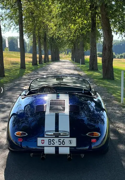 Porsche 356 Speedster Replica Carrera GT 1966 — Légende cabriolet, moteur 1914cc — fianco
