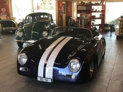 Porsche 356 Speedster Replica Carrera GT 1966 — Légende cabriolet, moteur 1914cc — cruscotto