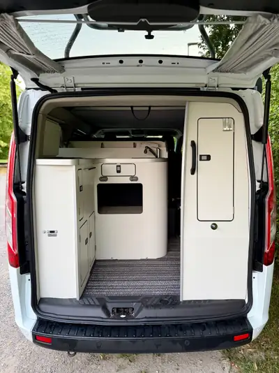 Ford Transit Custom Nugget 2.0 TDCi 170 — Camping-car aménagé, toit relevable, 40 500 km — Miniatur 7