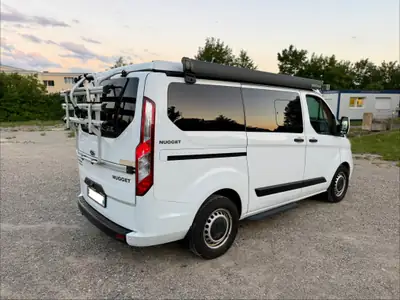 Ford Transit Custom Nugget 2.0 TDCi 170 — Camping-car aménagé, toit relevable, 40 500 km — Miniatur 12
