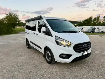 Ford Transit Custom Nugget 2.0 TDCi 170 — Camping-car aménagé, toit relevable, 40 500 km — Miniatur 13