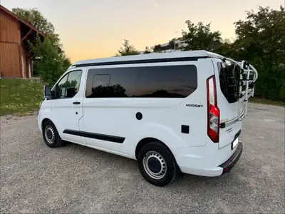 Ford Transit Custom Nugget 2.0 TDCi 170 — Camping-car aménagé, toit relevable, 40 500 km — Miniatur 14