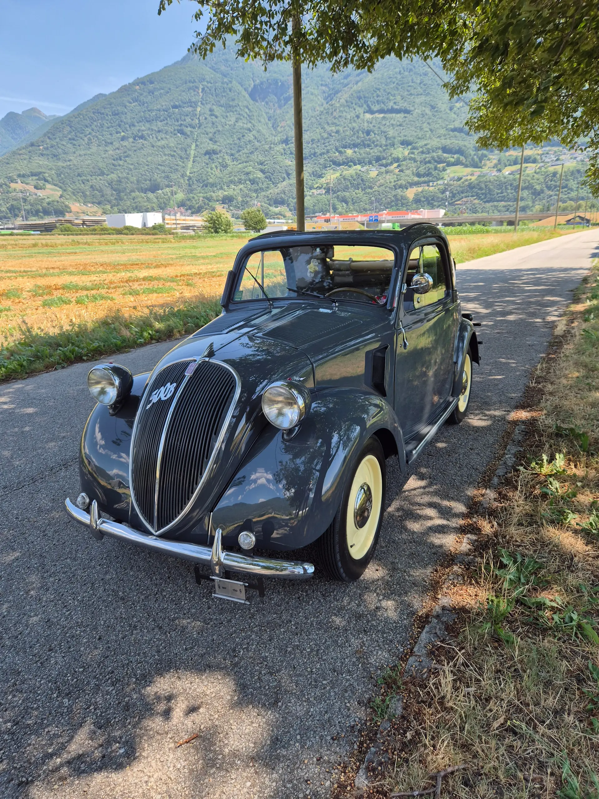 FIAT Topolino B 1948 — Cabriolet légendaire, sans accident, état remarquable