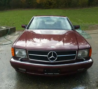 Mercedes-Benz 500 SEC 1990 — Coupé grand tourisme légendaire, véritable pièce de collection — Außenansicht