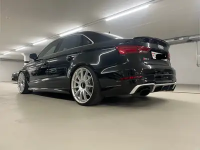 Audi RS3 Limousine 2.5 TFSI Quattro — 400 ch, son brut, châssis KW adjustable — rear view