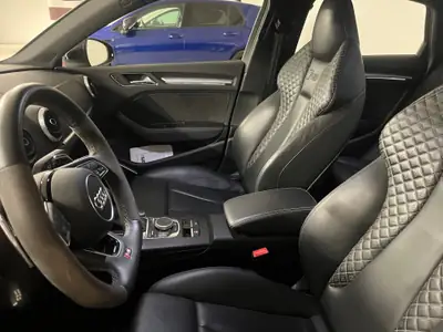 Audi RS3 Limousine 2.5 TFSI Quattro — 400 ch, son brut, châssis KW adjustable — dashboard