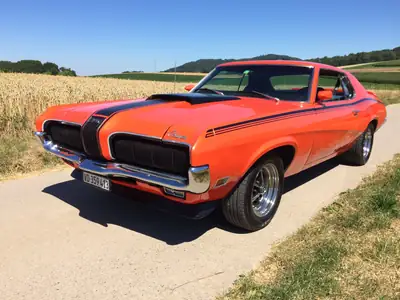 Mercury Cougar XR7 Eliminator Tribute 1970 — Muscle car légendaire, 294 ch — vue extérieure