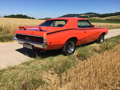 Mercury Cougar XR7 Eliminator Tribute 1970 — Muscle car légendaire, 294 ch — intérieur
