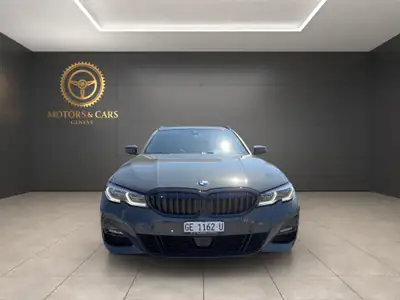 BMW 320d xDrive Touring M Sport — Diesel hybride 48V, faible kilométrage, garantie inclusive — rear view