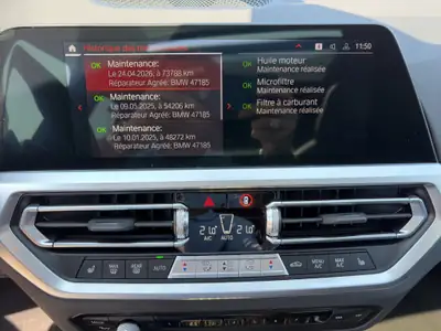 BMW 320d xDrive Touring M Sport — Diesel hybride 48V, faible kilométrage, garantie inclusive — Thumbnail 23