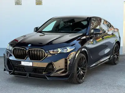 BMW X6 xDrive 30d M Sport — SUV coupé premium 285 ch, service BMW gratuit, quasi-neuf — fianco