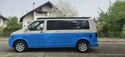 VW T5 2.0 TDI CR 140 DSG — Monospace fiable, moteur économe et sans sinistre — fianco