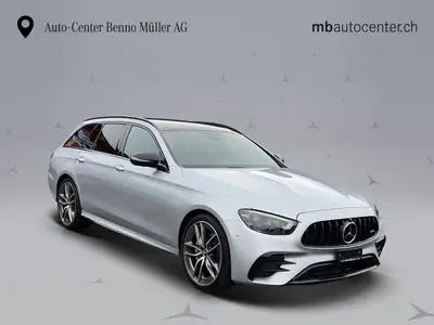 Mercedes-Benz E 53 AMG 4matic+ Kombi — Berline sport hybride, 57 500 km seulement — Thumbnail 7