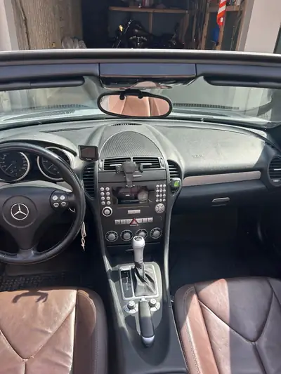 Mercedes-Benz SLK 200 Kompressor — Cabriolet sportif affranchi, 185 000 km, sans sinistre — Miniatura 9