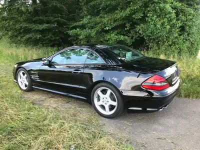 Mercedes-Benz SL 55 AMG — Roadster légendaire V8, 516 ch purs — interni