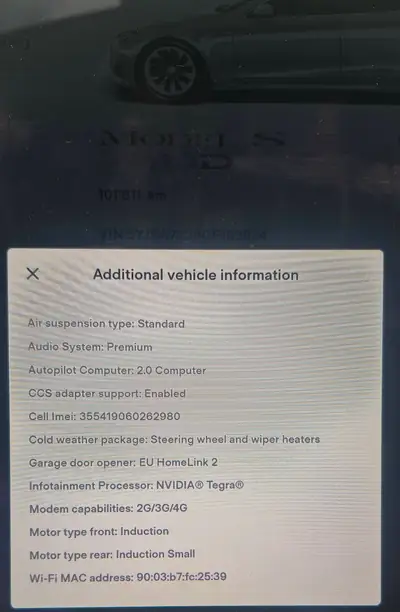 Tesla Model S 90 D — Berline électrique haute performance, 405 km d'autonomie réelle — Miniatur 9
