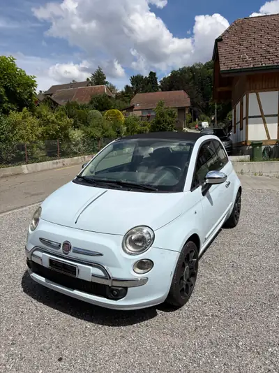 Fiat 500 1.4 16V Sport Cabriolet — Icône rétro décapotable, essence légère — exterior view