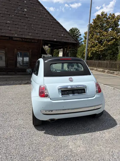 Fiat 500 1.4 16V Sport Cabriolet — Icône rétro décapotable, essence légère — dashboard