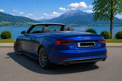 Audi A5 Cabriolet 2.0 TFSI Quattro — Décapotable sportive, 136'000 km, sans sinistre — vista posteriore