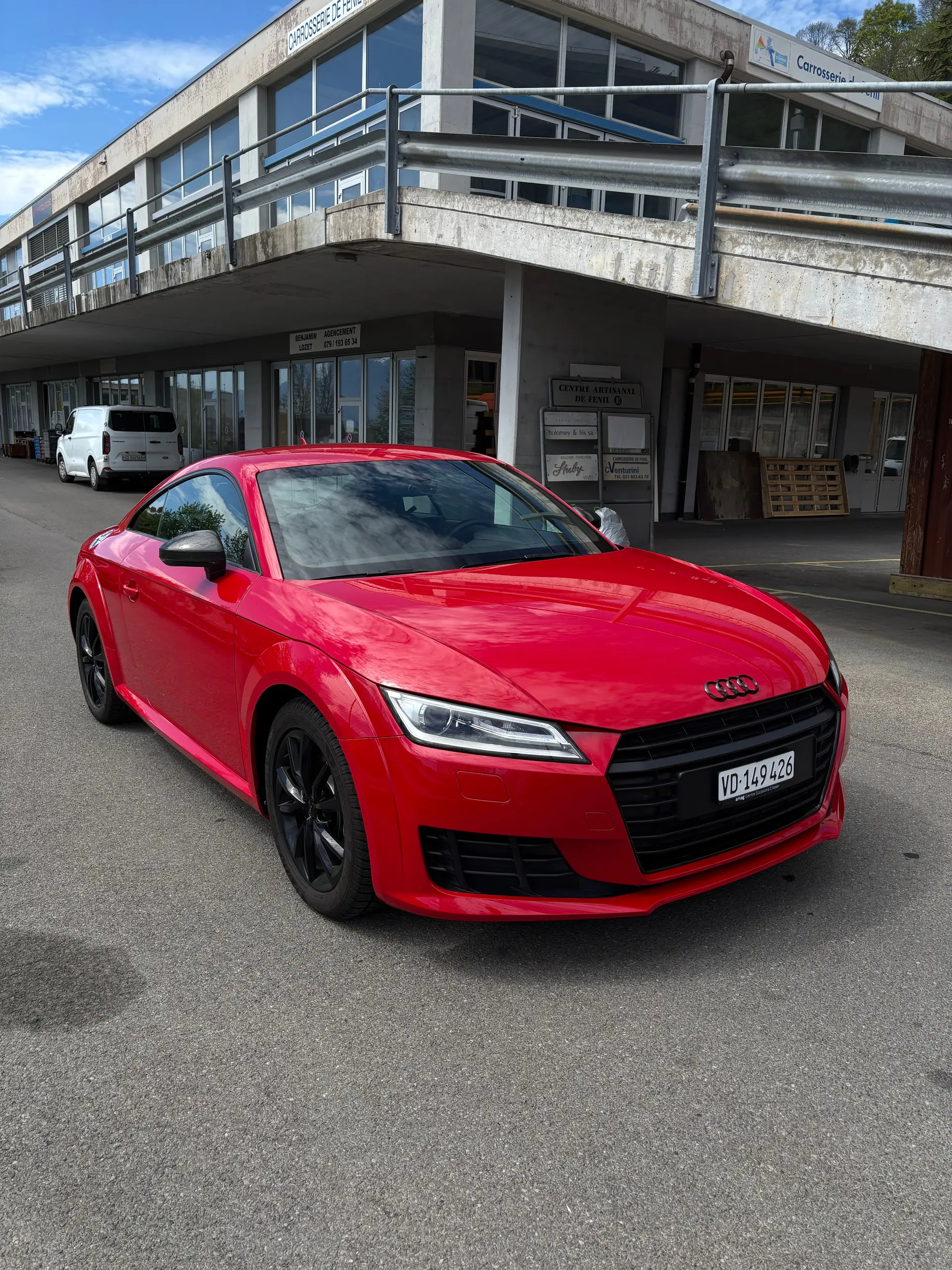 Audi TT 1.8 TFSI S-Tronic 2016 — Coupé sportif, 37'000 km seulement, état impeccable — Außenansicht