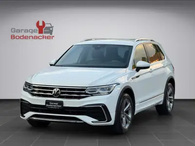 VW Tiguan 2.0 TDI 200 PS R-Line — SUV Diesel robuste, 4Motion intégral, service frais — side view