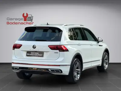 VW Tiguan 2.0 TDI 200 PS R-Line — SUV Diesel robuste, 4Motion intégral, service frais — dashboard