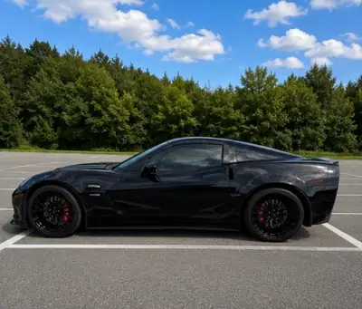 Chevrolet Corvette C6 Z06 — Légende américaine, 505 ch purs — Seitenansicht