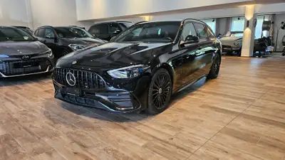 Mercedes-Benz C 220 d T 4Matic — Break diesel 4x4, AMG Line, 74'000 km seulement — exterior view