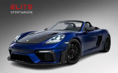 Porsche 718 Boxster Spyder RS PDK — Roadster sportif 500 ch, très faible kilométrage — côté