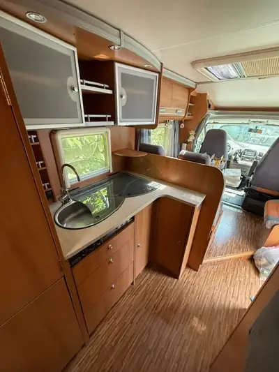 FIAT Ducato Dethleffs T6571 — Camping-car aménagé, révisionné et prêt à explorer — dettaglio