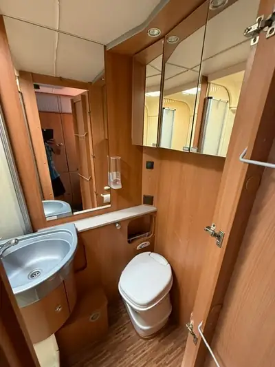 FIAT Ducato Dethleffs T6571 — Camping-car aménagé, révisionné et prêt à explorer — cruscotto