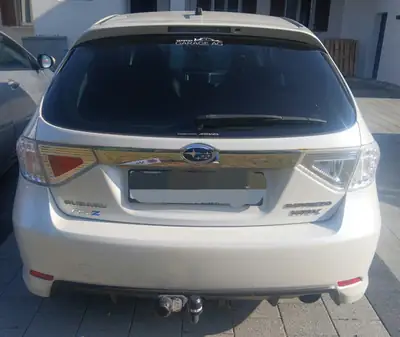 Subaru Impreza 2.5T WRX RS-Z — Sportive intégrale 230 ch, transmission manuelle — Heckansicht
