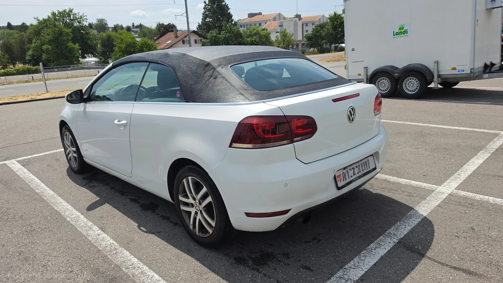VW Golf 1.2 TSI Cabriolet — Roadster urbain, 166'000 km, sans sinistre