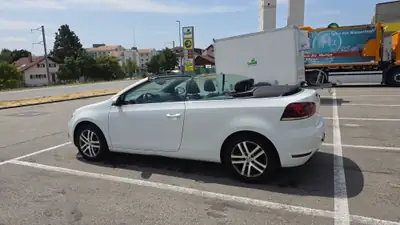VW Golf 1.2 TSI Cabriolet — Roadster urbain, 166'000 km, sans sinistre — côté