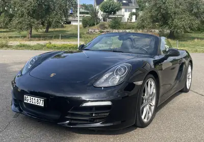 Porsche Boxster S 981 — Cabriolet sportif 315 ch PDK, entretien Porsche complet — vue extérieure