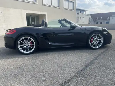 Porsche Boxster S 981 — Cabriolet sportif 315 ch PDK, entretien Porsche complet — tableau de bord