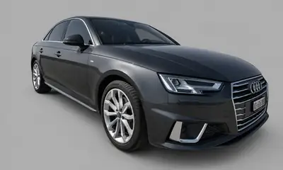 Audi A4 2019 — Berline élégante, motorisation efficace et kilométrage modéré — vista posteriore
