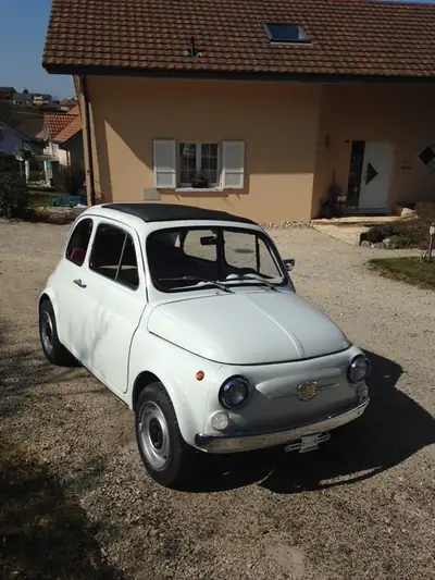 FIAT 500 Nuova 1968 — L'icône italienne sans kilométrage excessif — côté