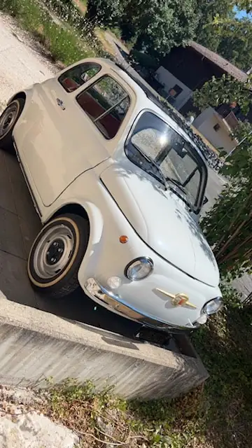FIAT 500 Nuova 1968 — L'icône italienne sans kilométrage excessif — tableau de bord