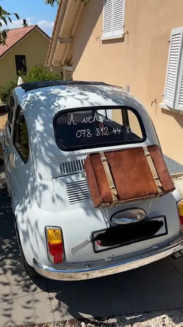 FIAT 500 Nuova 1968 — L'icône italienne sans kilométrage excessif — détail