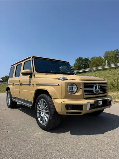 Mercedes-Benz G 500 AMG Line — Le légendaire SUV de prestige, 79'000 km seulement — fianco