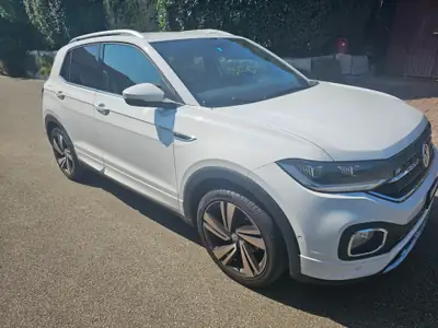 VW T-Cross 1.0 TSI 115 — SUV urbain économique, 73 900 km seulement — Seitenansicht