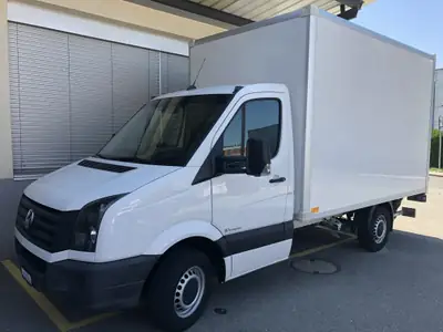 VW Crafter 35 2.0 TDI — Fourgon utilitaire robuste, 49'000 km seulement — Außenansicht