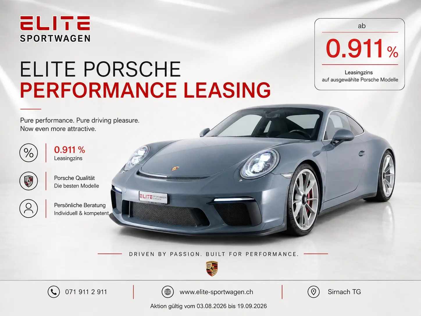 Porsche 911 GT3 — Monstre de piste 500 ch, seulement 25 463 km
